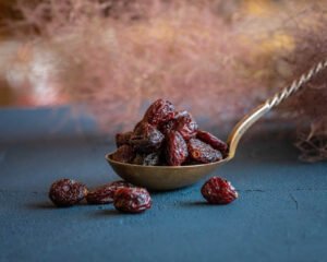 Органическая сушеная клюква в яблочном соке