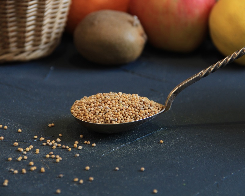 mustard seeds Organic white mustard seeds