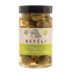 Органические зеленые оливки Nefeli, без косточек, 295 г (140 г)