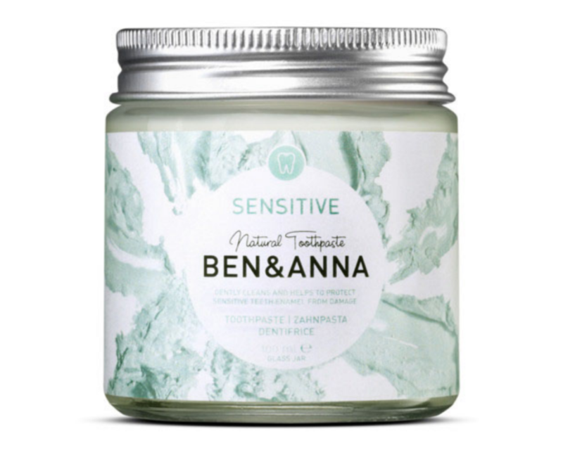Natūrali dantų pasta BEN&ANNA SENSITIVE jautriems dantims su ramunėlių žiedų ekstraktu, 100 ml (2) Natūrali dantų pasta BEN&ANNA SENSITIVE jautriems dantims su ramunėlių žiedų ekstraktu, 100 ml
