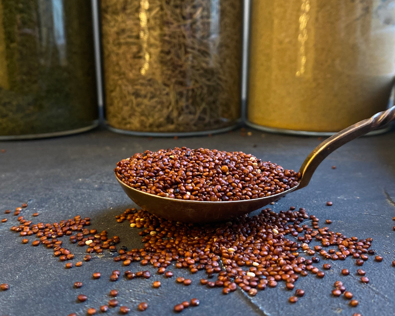 red quinoa Organic red quinoa
