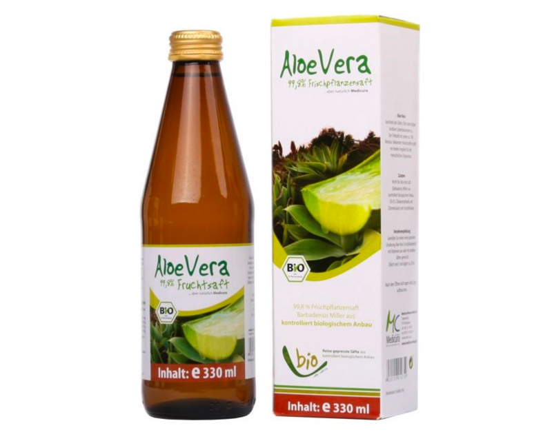Ekologiškas alavijų (Aloe Vera) sultys Bio Medicura, 330 ml Ekologiškas alavijų (Aloe Vera) sultys Bio Medicura, 330 ml