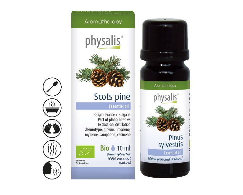 eterinis aliejus Ekologiškas pušų eterinis aliejus, 10 ml - Image 1