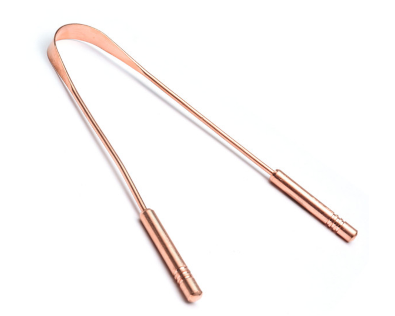 tongue-cleaner Copper tongue scraper Sattva - Image 1