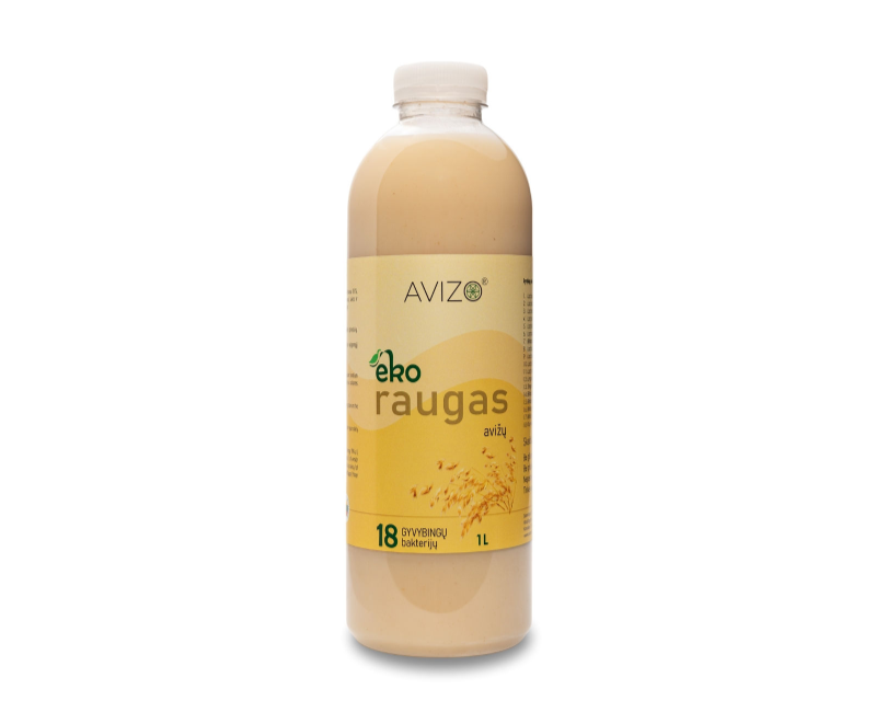 Ekologiškas avižų raugas 1 L, AVIZO Organic oat leaven 1 L, AVIZO - Image 1