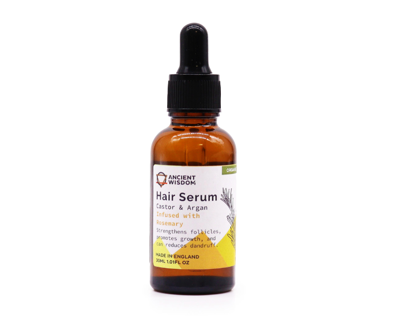 Ekologiškas plaukų serumas, rosemary Ekologiškas plaukų serumas, Rosemary, 30 ml, Ancient Wisdom - Image 1