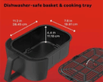 Воздушная фритюрница Instant Pot® Vortex® Slim 6QT (5,7 л) — изображение 3