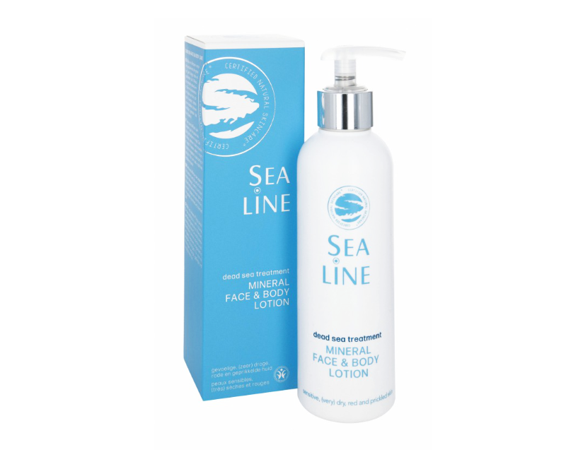 Organic Mineral face and body lotion Organic mineral face and body lotion (for sensitive, extremely dry, red and irritated skin) SEA LINE Dead Sea Treatment, 200 ml - Image 1