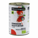 Органические консервированные помидоры без кожицы, 400 г, IL NUTRIMENTO