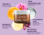 Органический крем для лица LUMINOUS ROSE BIO RETINOL - розовое масло + витамин С, 50 мл, ALTEYA — изображение 3